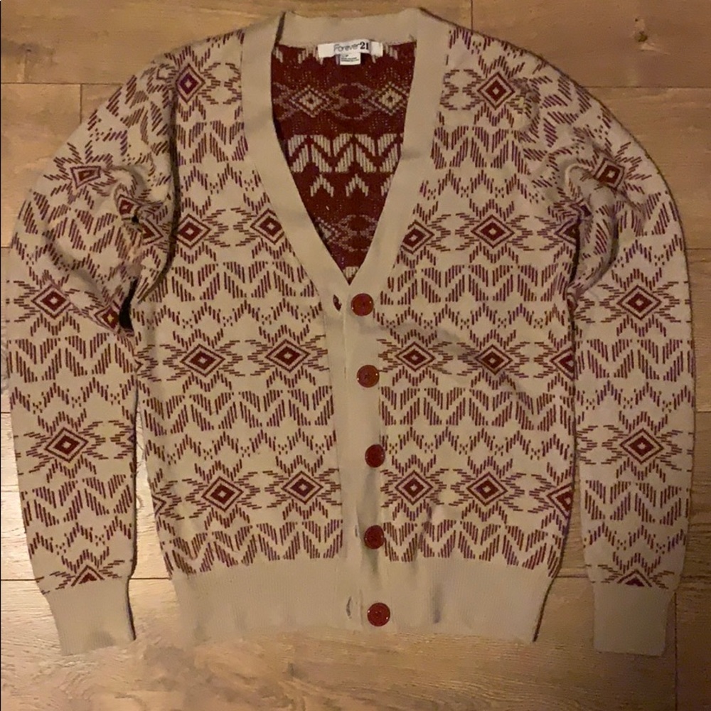 Knit Sweater Cardigan